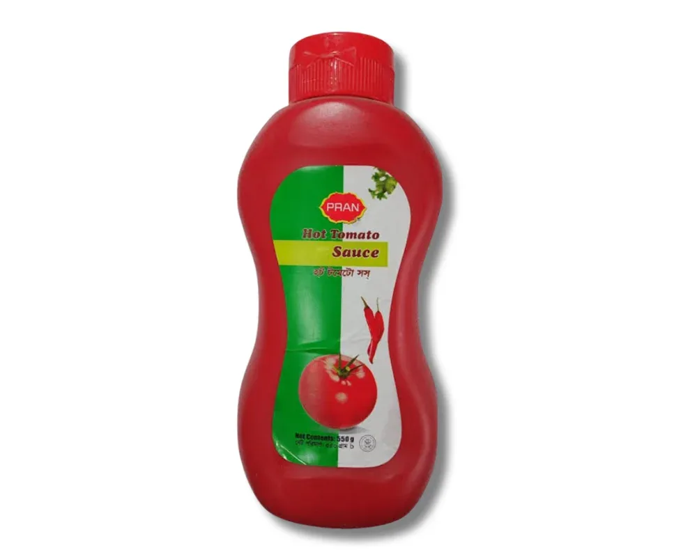 Pran Hot Tomato Sauce 500(±50)gm