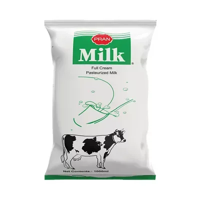 PRAN Full Cream Pasteurized Liquid Milk 1000ml